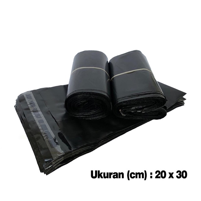 POLYMAILER SATUAN TERMURAH PINK UNGU HITAM TEBAL import packing bag plastik olshop amplop plastik