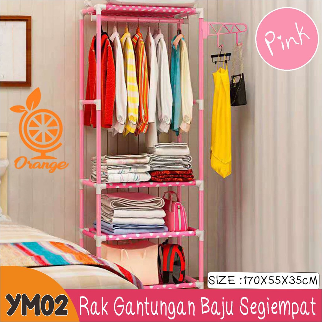 Rumah_kita2020 Triangel Stand Hanger - Gantungan Pakaian Tiang Berdiri Tanpa Roda Stand Hanger Triangel Square Gantungan Baju Gantungan Triangle stand hanger baju rak buku serbaguna KOKOH TANPA RODA Rak Baju JUMBO Gantungan Baju Stand