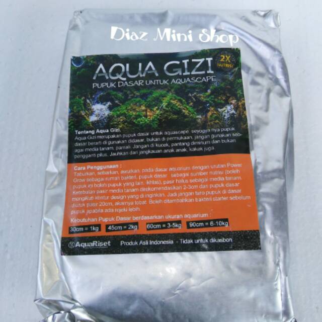 Pupuk Dasar Aquascape Aqua Gizi