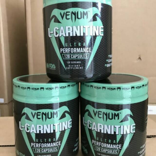 Venum L Carnitine ecer perkapsul Suplemen Fitnes Pembakar Lemak