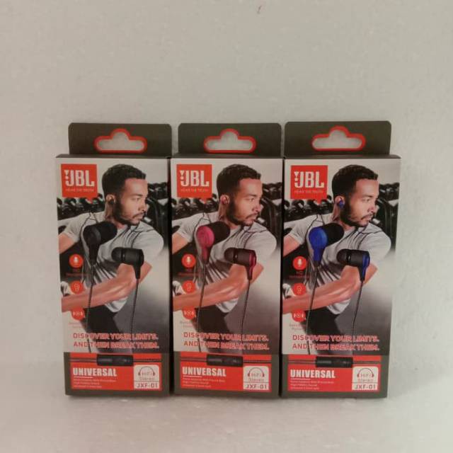 Headset Headfree Earphone JBL JXF01 Super Bass