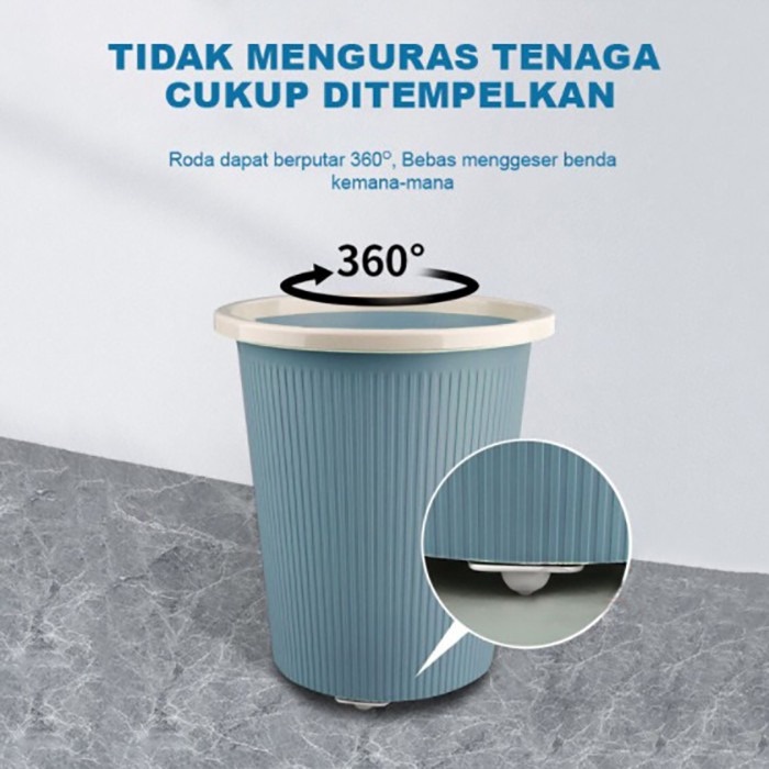 Roda Tempel Stainless 360° Roda Serbaguna Alat Geser Perabotan 0782