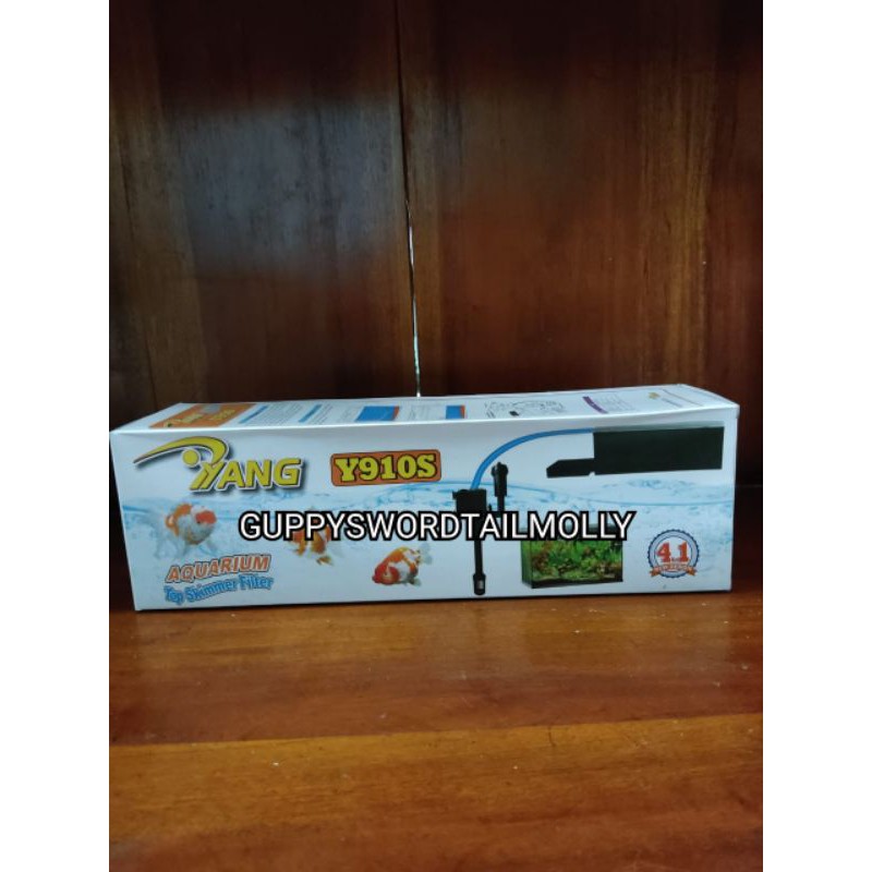 YANG TOP FILTER AQUARIUM Y 910 S Y910S 4 IN 1