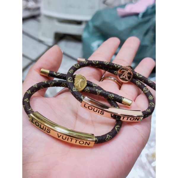 Gelang Kulit XL Titanium | Gelang Titanium Anti Luntur
