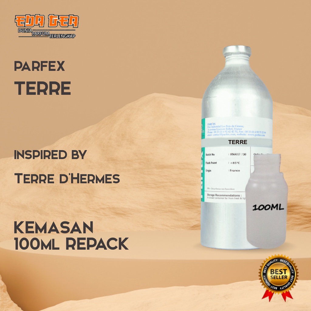 bibit parfum murni TERRE | TERRE D' H.MAN PARFEX 100ML REPACK