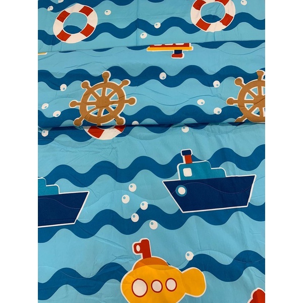 SELMA SET SEPRAI + BED COVER ANAK MICROFIBER 120X200 – ARTHUR