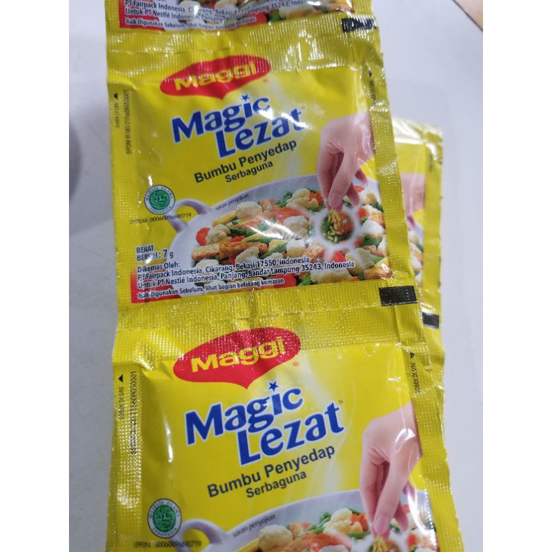 

Maggi Magic Lezat Bumbu Serba Guna Renceng 7 gram