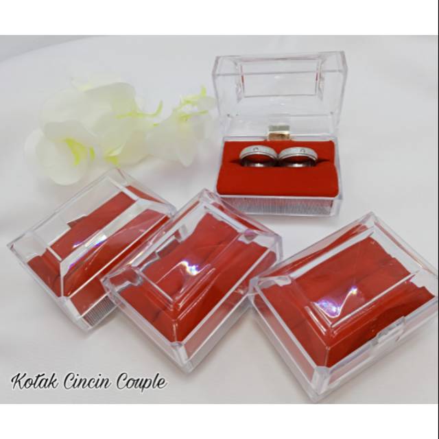 Kotak Cincin couple LN box couple