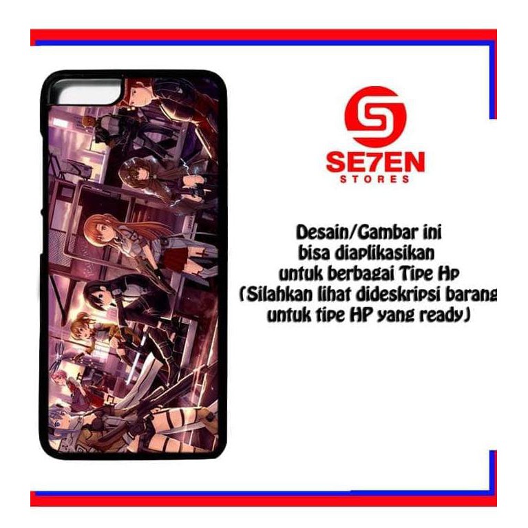 Casing Kesing Hp Custom Case Sword Art Online Hardcase Lengkap