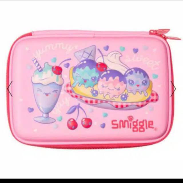 

Smiggle kotak pensil case original ice cream