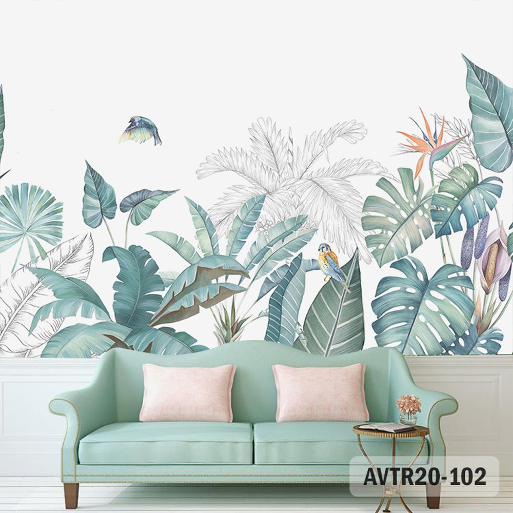 Jual Wallpaper Custom 3DWallpaper TropicalWallpaper Dinding Motif