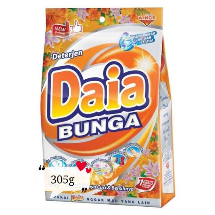 Daia Deterjen Floral 252g