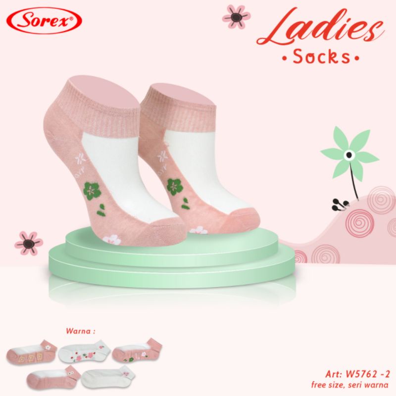 Sorex Ladies Socks W5762  kaos kaki wanita