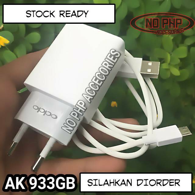 (PROMO) CHARGER OPPO (2A) A3S  F1 F1S F3 A39 A37 A57 A77 NEO ORIGINAL AK933 GB