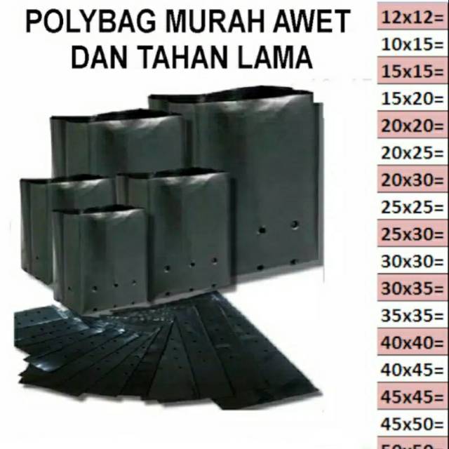 Pollybag / Kantong Tanaman Besar