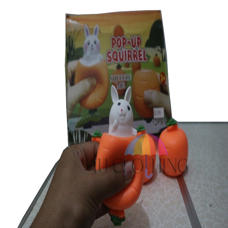 Mainan Squishy squeze pop up squirrel / Buah jeruk Squirell Karet Silikon Lucu Remasan Penghilang Stress / mainan anak / edukasi anak / tempat pesil / mainan terbaru / mainan penghilang jenuh / dolanan anak / mainan motif jeruk / mainan bayi tempat pena