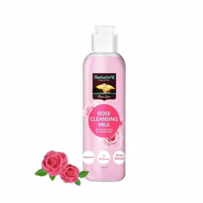 HERBORIST Rose Water / Cleansing Milk - Facial Wash - Sleeping Mask Air Mawar 100ml