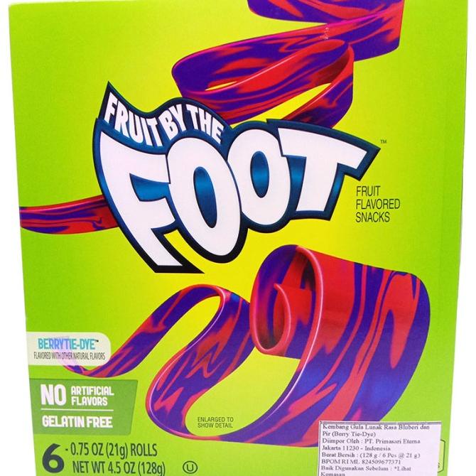 

=====] FRUIT BY FOOT BERRY TIE-DYE 4.5 OZ