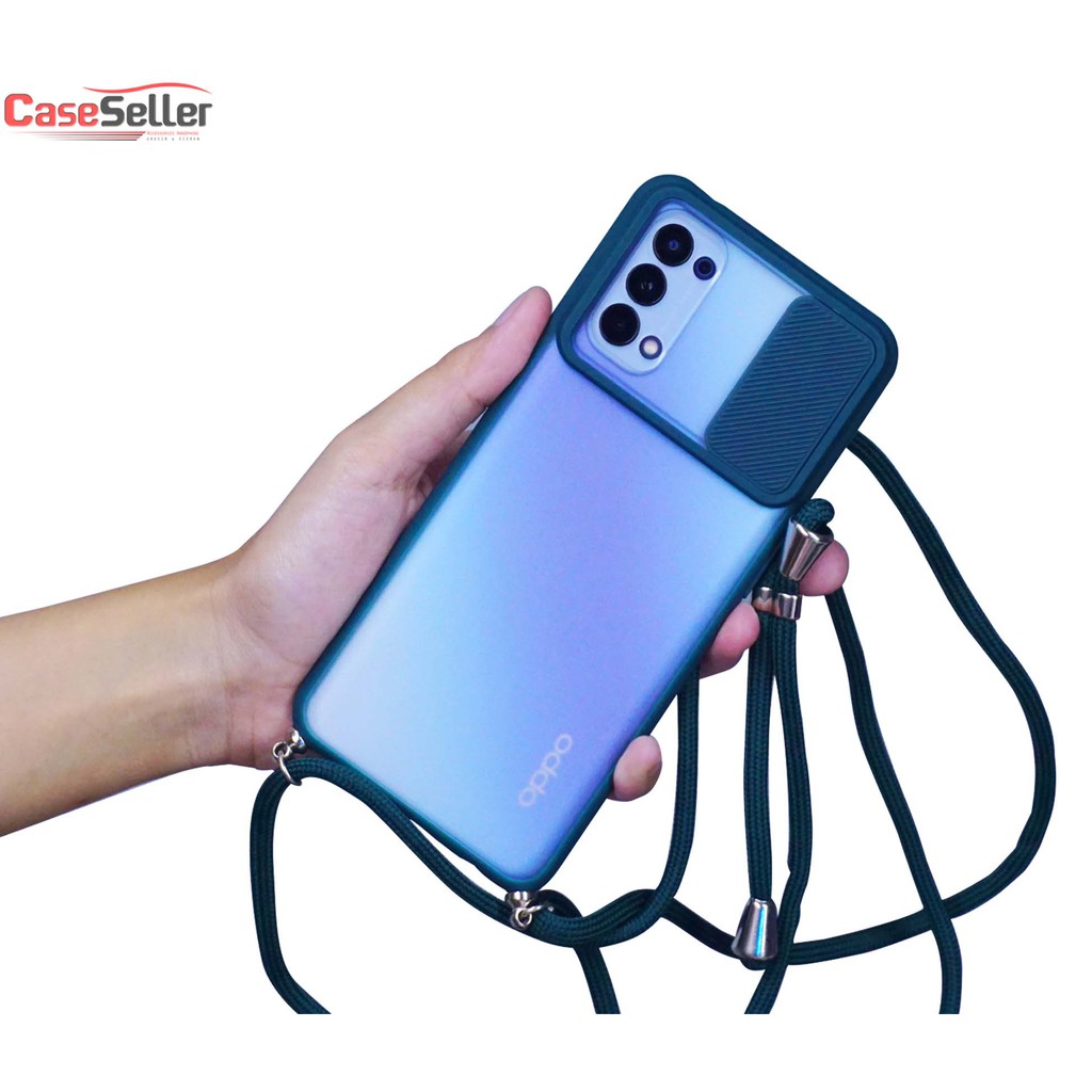 CaseSeller - Case SAMSUNG M11 | SAMSUNG M51 Case Tutup Lensa + Tali