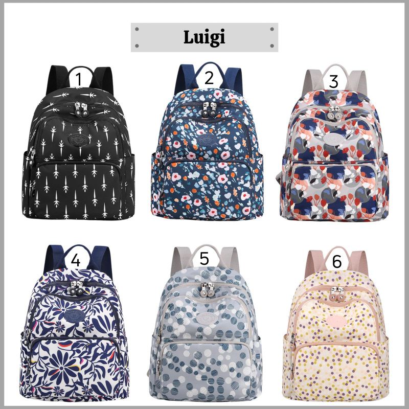 Tas ransel wanita medium backpack yuesite luigi original cyutebags