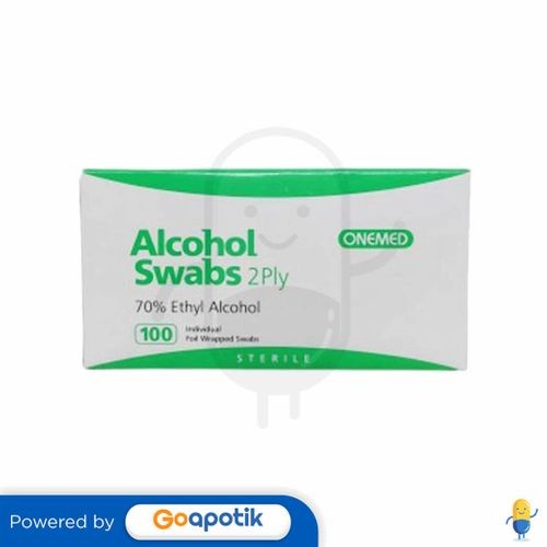 Onemed Alcohol Swab Box 100 Sachet