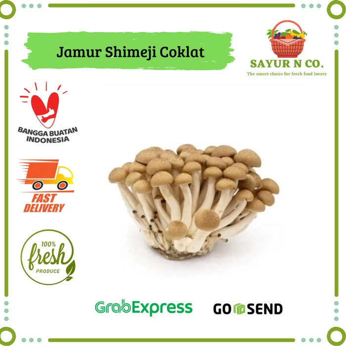 

Jamur Shimeji Coklat 150gr | Sayur N Co Bekasi