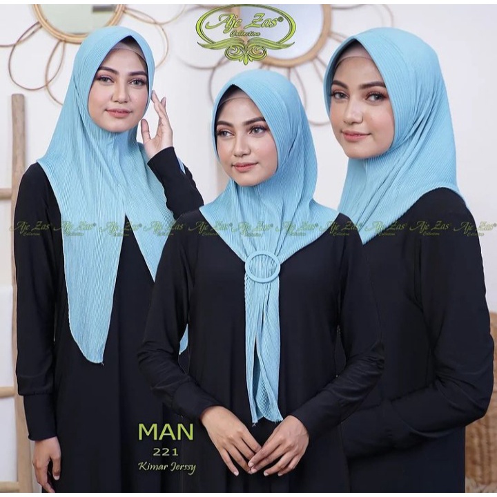 ORI AJE ZAS HIJAB HOODIE PLISKET  GESPER