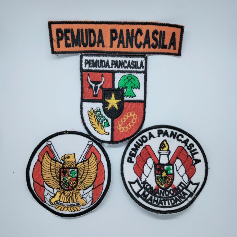 Logo Bordir Pemuda Pancasila / Logo Pemuda Pnacasila / Bordir Logo pemuda Pancasila / Bordir Pemuda 