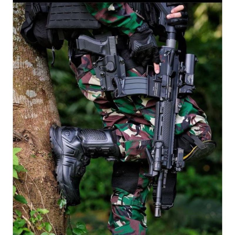 sepatu pdl TNI polri centurion asli tali putar