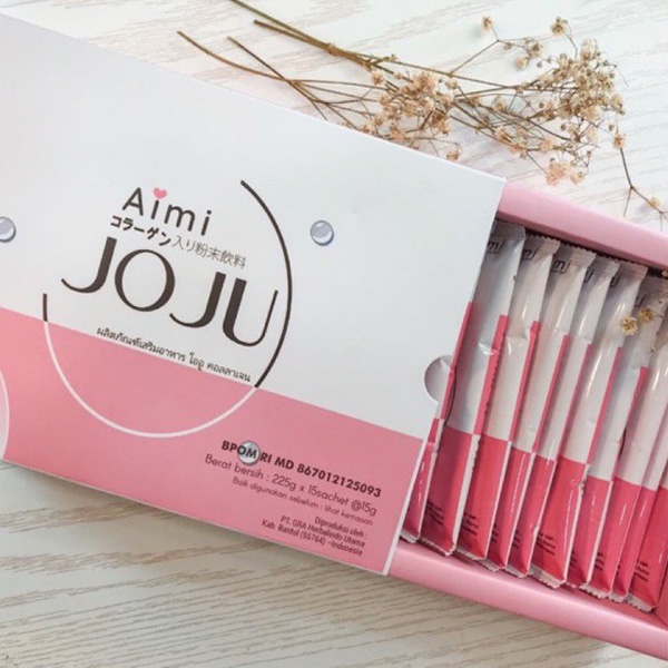 Joju Collagen by AIMI ( NEW PACKAGING ) - JOJU COLLAGEN DRINK BY AIMI (BPOM)