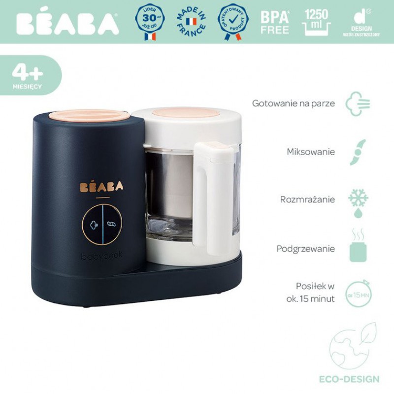 Beaba Babycook Neo Baby Food Processor - Night Blue