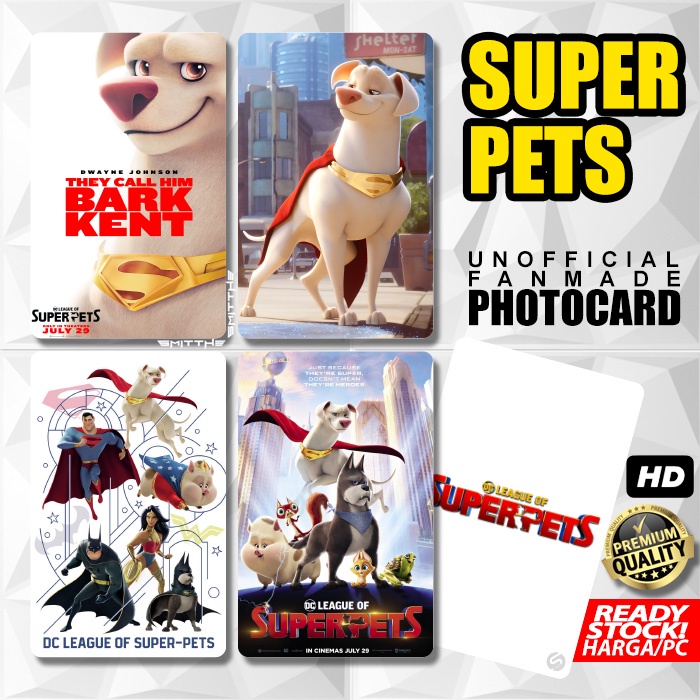 Photocard Super Pets Kartu Koleksi Photo Card Superpets