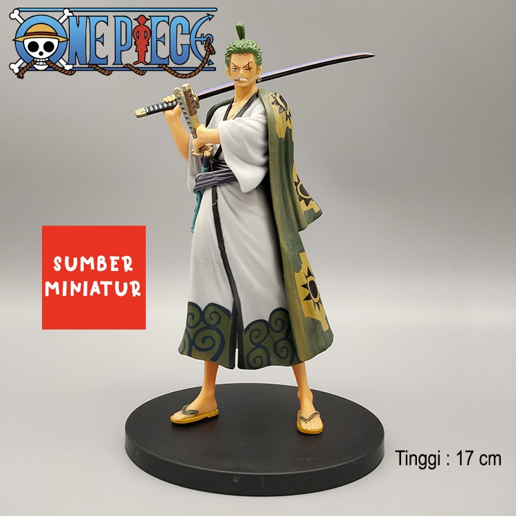 One Piece Zorojuro Roronoa Wano Kuni Theme Action Figure