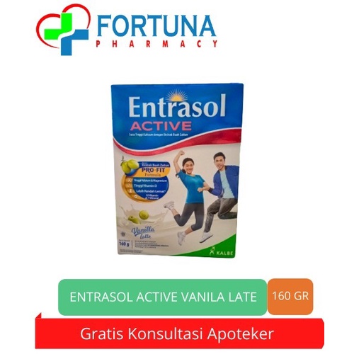 

ENTRASOL ACTIVE VANILLA LATTE 160 GRAM