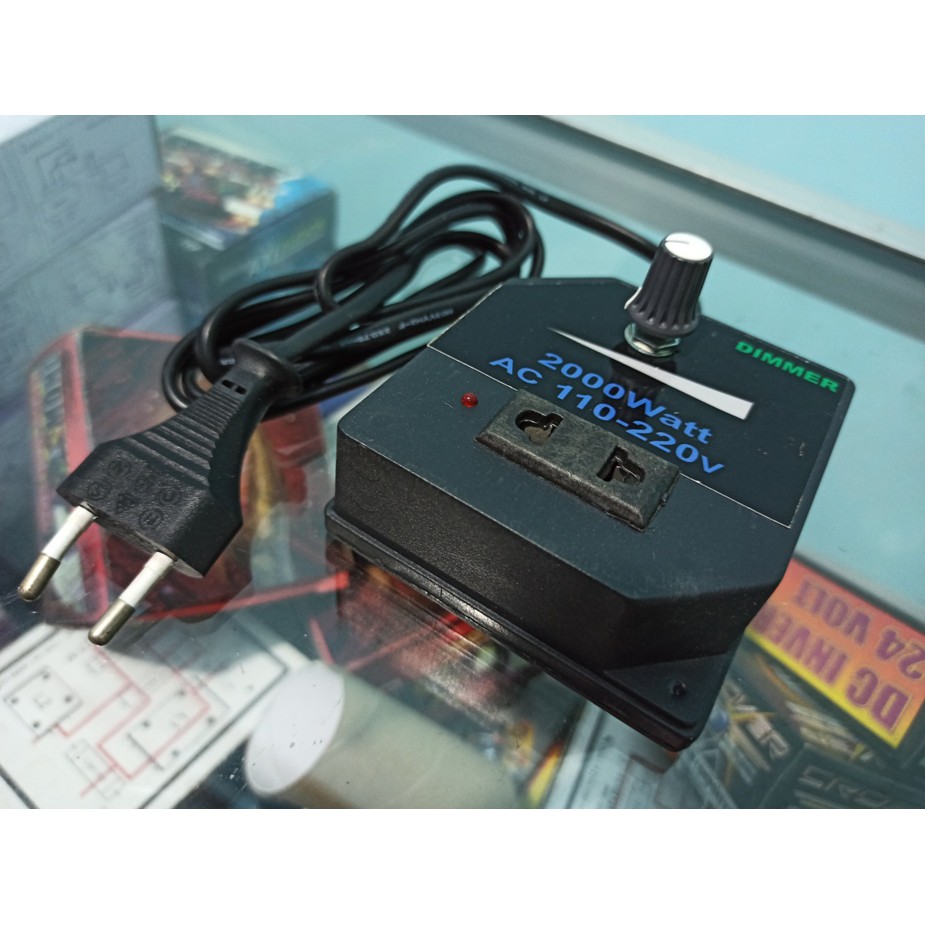 speed control DIMMER PENGATUR KECEPATAN LINIER ROTATION 2000W 220V