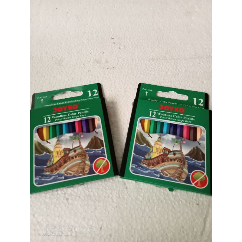 

PENSIL JOYKO WARNA PENDEK ISI 12PCS