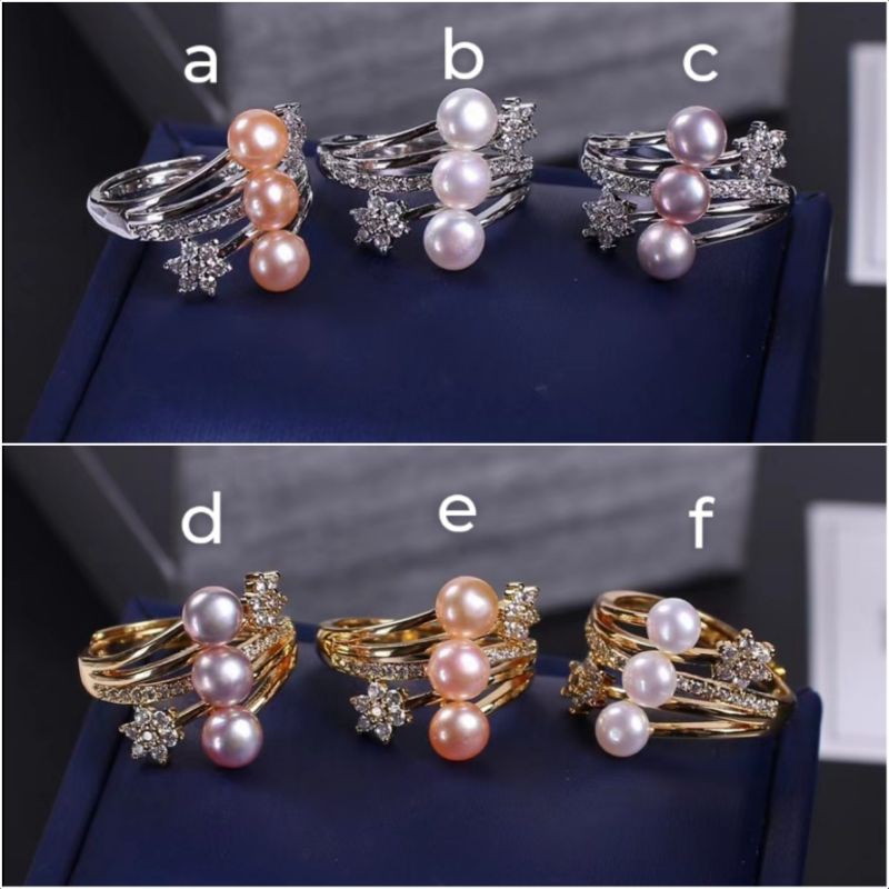 cincin mutiara|cincin mutiara asli bersertifikat|mutiara lombok|cincin rhodium mutiara tawar asli