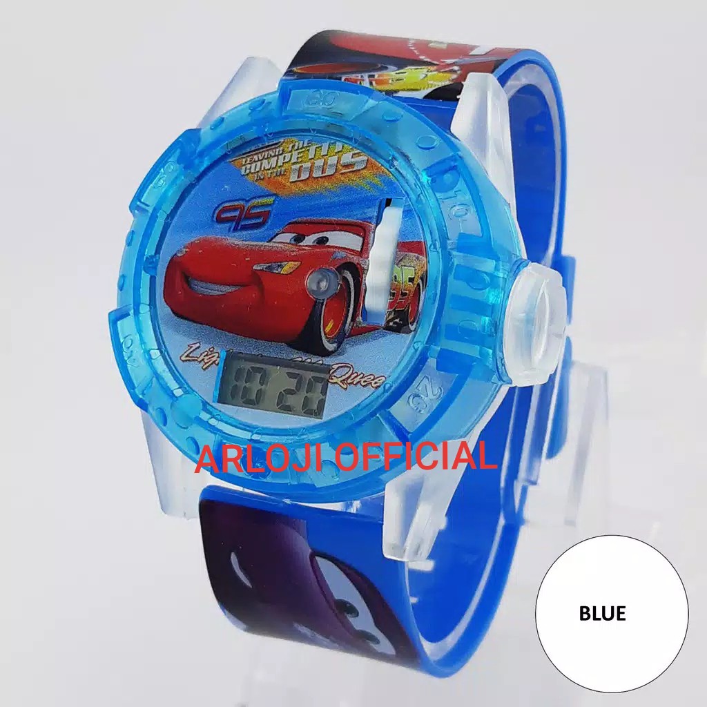 JAM TANGAN CARS ANAK GROSIR TERMURAH