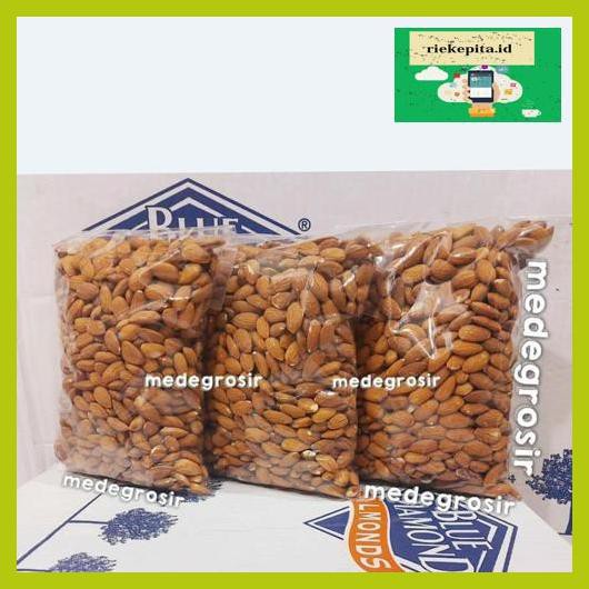 

5Yer67R- Kacang Almond Kupas Panggang 1 Kg T7Rty67-