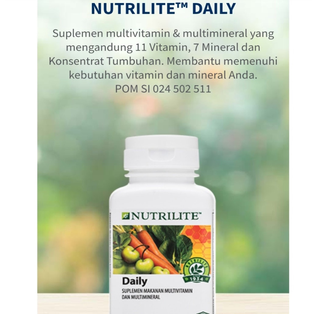 Nutrilite Daily 11 Multivitamin & 7 Multimineral