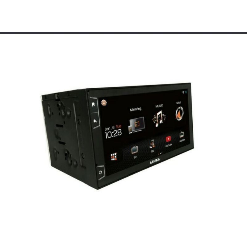 Head unit asuka pta-100 tanpa tv tuner double din asuka pta-100