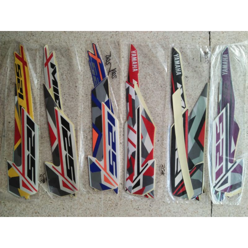 striping standar ori list stiker motor mio m3 125 tahun 2016 ready stok