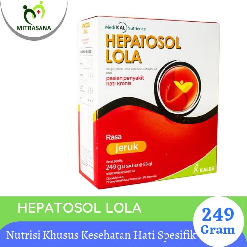 

Hepatosol LOLA - Nutrisi Kesehatan Hati Spesifik