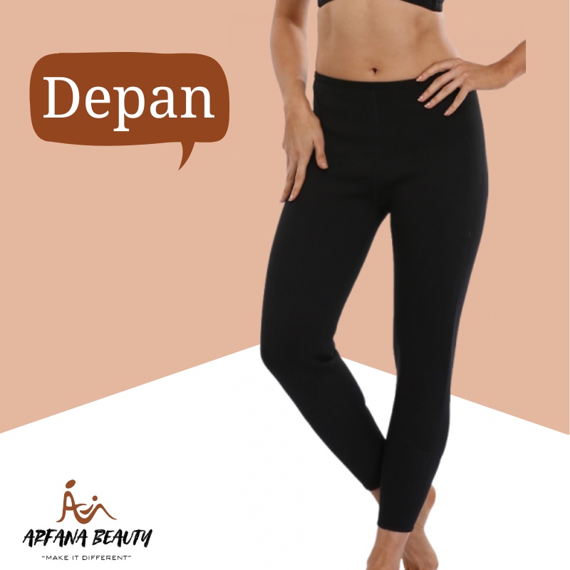 Celana Pelangsing Sport Olahraga Celana Panjang Pelangsing Pembakar lemak Wanita Outdoor Legging Corset Senam Aerobik Gym Zumba Sauna Pakaian Olahraga Long Pants Keringat Original Termurah