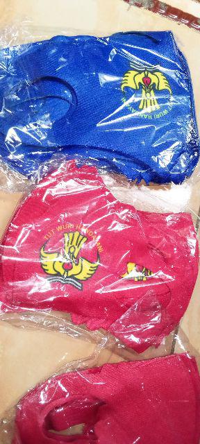 Masker Anak Sekolah Batik Dan Pramuka