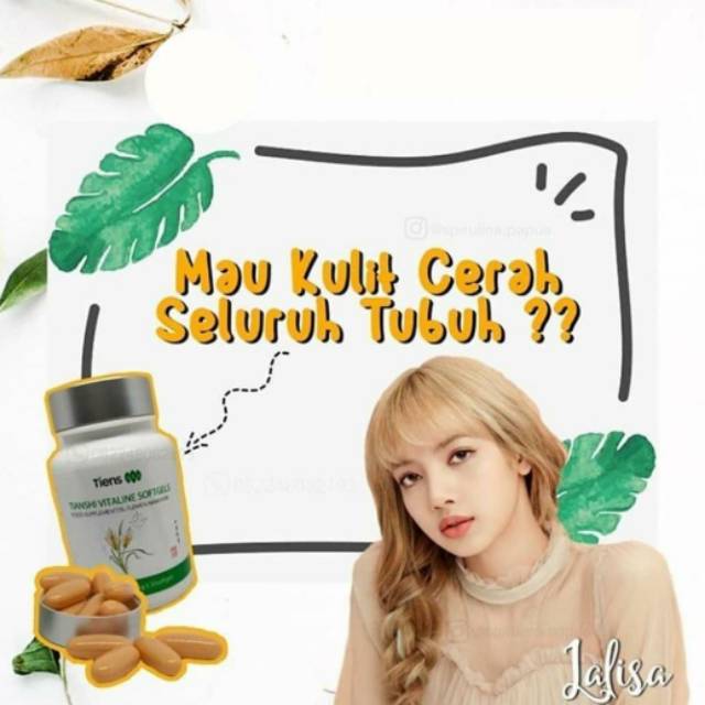 Vitaline Soft gel - Pemutih Badan Alami