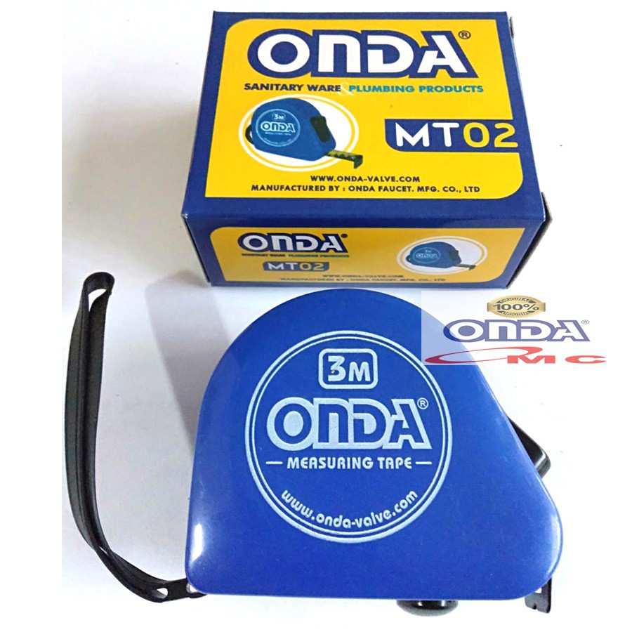 Meteran Meter Roll 3 Meter ONDA MT 02