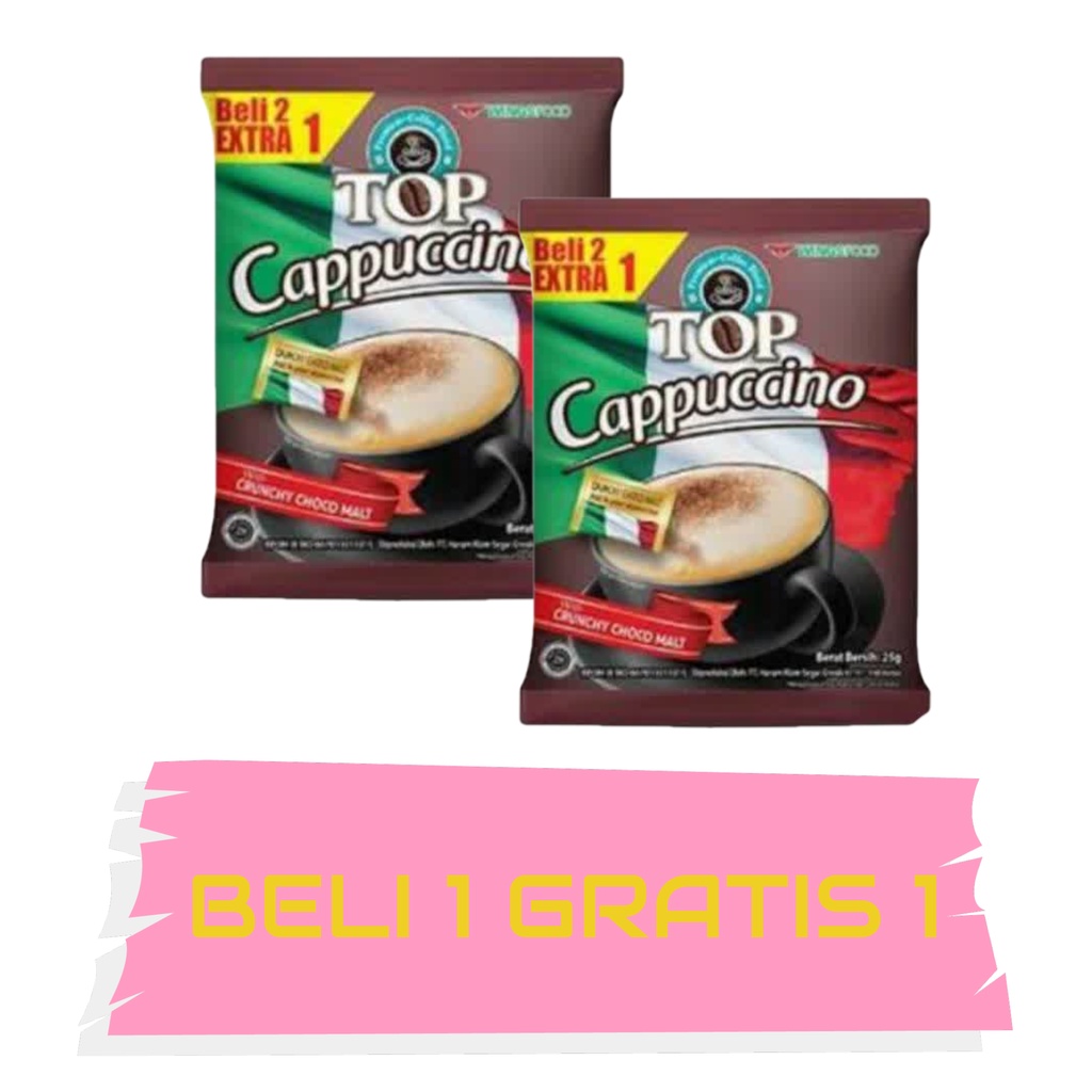 

MURAH LEBAY...!!! TOP KOPI CAPUCINNO BELI 1 GRATIS 1
