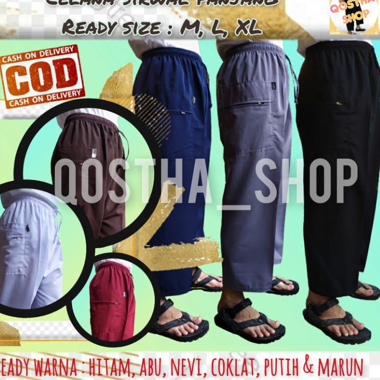 CELANA SIRWAL PANGSI KOMPRANG CINGKRANG SOLAT MUSLIM PRIA LAKI LAKI DEWASA ISBAL ◦ ILG.435892
