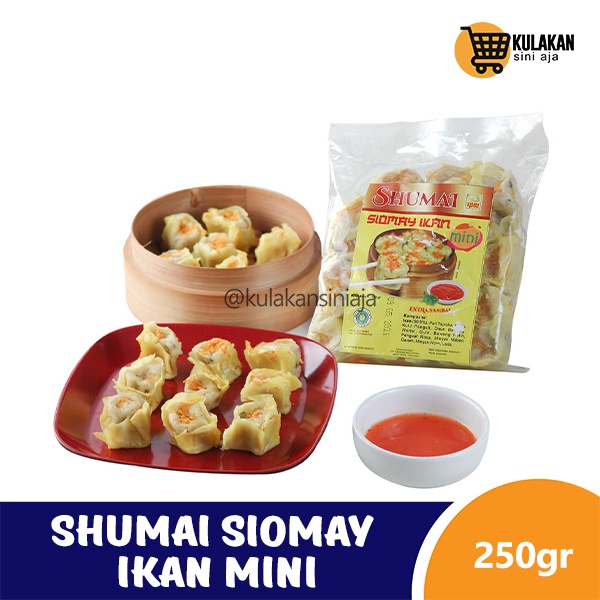 

Sakana Shumai Siomay Ikan mini 250 Gram